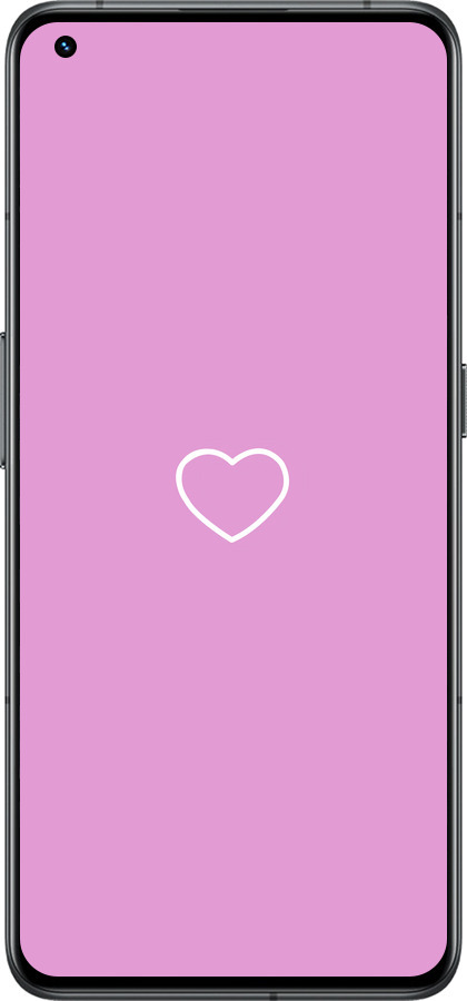 Силиконовый чехол Сердце 2 для Realme GT2 Pro - 4863u-2566 изображение 