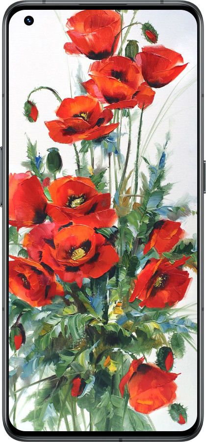 Силиконовый чехол Маки для Realme GT2 Pro - 523u-2566 изображение 