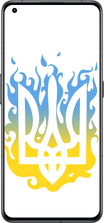 Силіконовий чехол Герб v1 для Realme GT2 Pro - 5258u-2566 изображение 