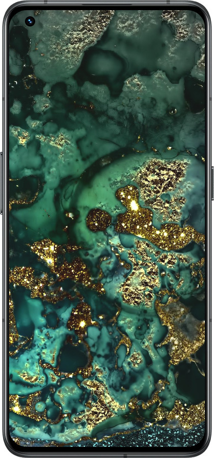 Силіконовий чехол Мармур золото багатство для Realme GT2 Pro - 5419u-2566 изображение 