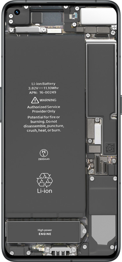 Силиконовый чехол Детали смартфона для Realme GT2 Pro - 5487u-2566 изображение 