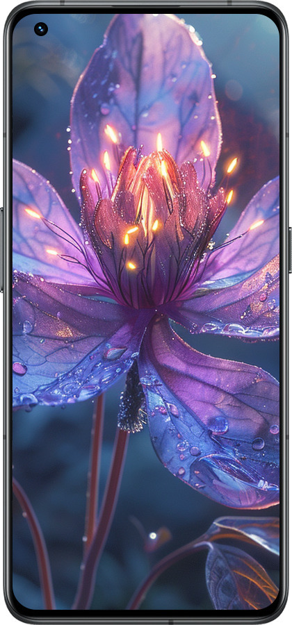 Силіконовий чехол Магічна квітка для Realme GT2 Pro - 6038u-2566 изображение 