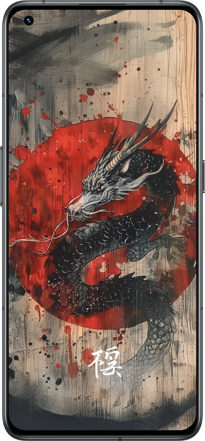 Силіконовий чехол Східний дух для Realme GT2 Pro - 6100u-2566 изображение 