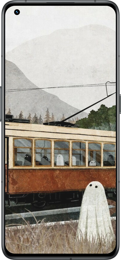 Силиконовый чехол Призрак 2 для Realme GT2 Pro - 6247u-2566 изображение 