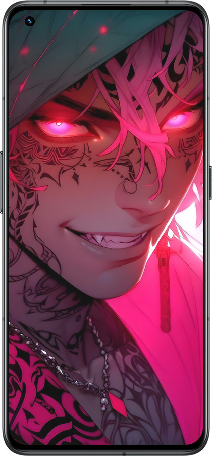 Силиконовый чехол Аниме демон 3 для Realme GT2 Pro - 6313u-2566 изображение 