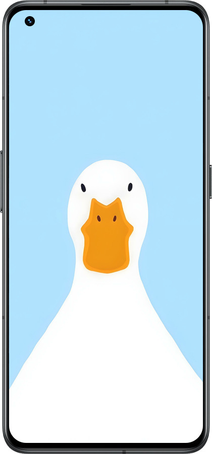 Силиконовый чехол Гусь для Realme GT2 Pro - 6350u-2566 изображение 