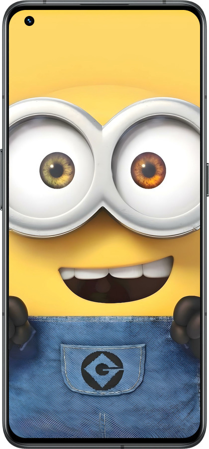 Силиконовый чехол Миньон для Realme GT2 Pro - 6389u-2566 изображение 