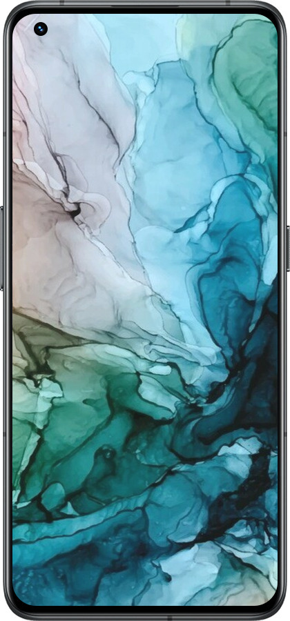 Силиконовый чехол С красочной абстрактной картиной Соленые берега для Realme GT2 Pro - 6405u-2566 изображение 