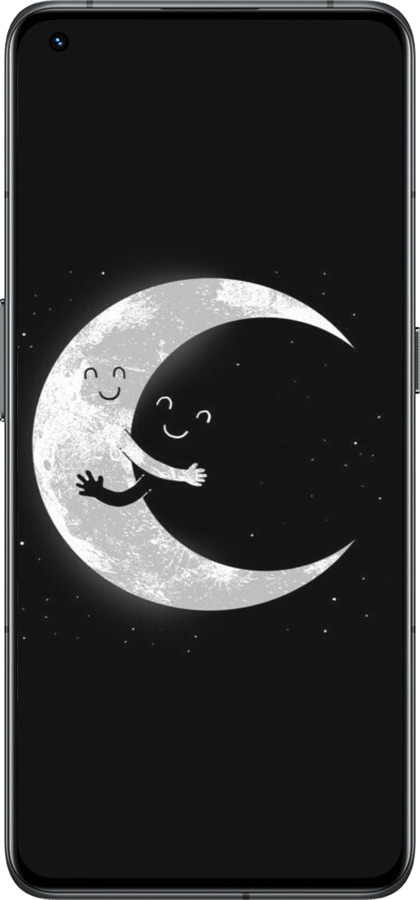 Силиконовый чехол Лунные объятия для Realme GT2 Pro - 6508u-2566 изображение 