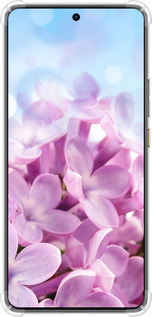 Силикон с усиленными углами чехол Сирень для Realme GT7 - 527sp-4027 изображение 