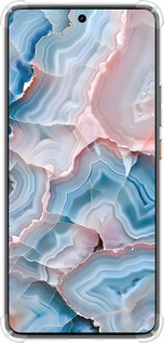 Силикон с усиленными углами чехол Мрамор для Realme GT7 - 6306sp-4027 изображение 