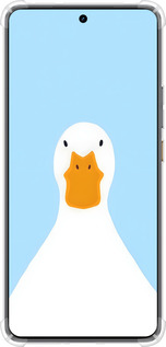 Силикон с усиленными углами чехол Гусь для Realme GT7 - 6350sp-4027 изображение 