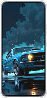 Силикон с усиленными углами чехол Форд мустанг для Realme GT7 - 6374sp-4027 изображение 