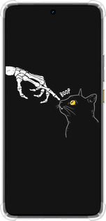 Силикон с усиленными углами чехол Кошка для Realme GT7 - 6505sp-4027 изображение 