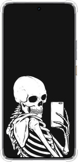 Силикон с усиленными углами чехол Скелет делает Selfie для Realme GT7 - 6535sp-4027 изображение 