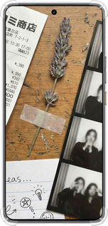 Силикон с усиленными углами чехол Aesthetic Scrapbook Collage для Realme GT7 - 6773sp-4027 изображение 
