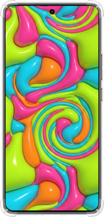 Силикон с усиленными углами чехол Y2K Jelly Dream для Realme GT7 - 6780sp-4027 изображение 