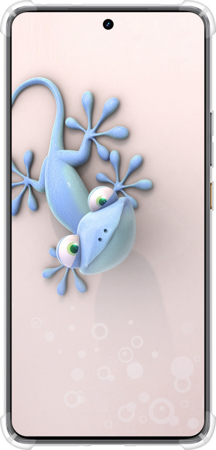 Силикон с усиленными углами чехол Геккончик для Realme GT7 - 1094sp-4027 изображение 