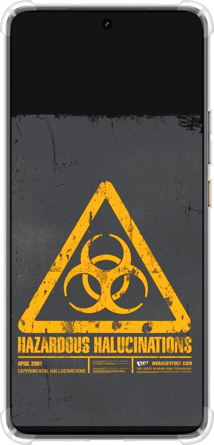 Силикон с усиленными углами чехол biohazard 28 для Realme GT7 - 4846sp-4027 изображение 