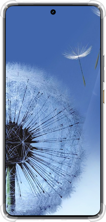 Силикон с усиленными углами чехол Одуванчик для Realme GT7 - 6005sp-4027 изображение 