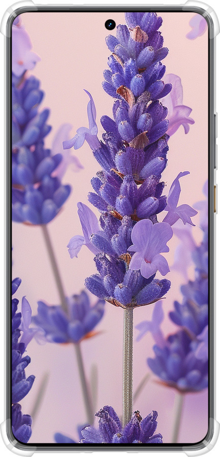 Силикон с усиленными углами чехол Лаванда для Realme GT7 - 6037sp-4027 изображение 