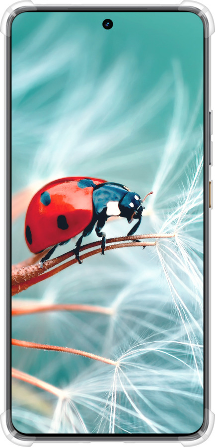 Силикон с усиленными углами чехол Божья коровка для Realme GT7 - 6049sp-4027 изображение 