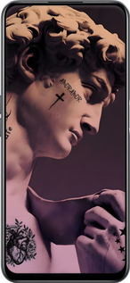 TPU чехол Давид для Realme Narzo 50 - 6302b-3066 изображение 