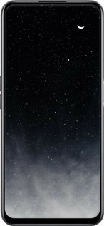 TPU чехол Голубые облака, Голубая луна для Realme Narzo 50 - 6396b-3066 изображение 