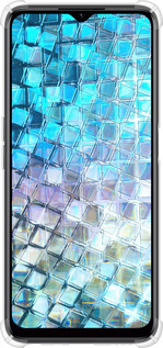 Силикон с усиленными углами чехол Переливающаяся чешуя для Realme C35 - 227sp-4235 изображение 