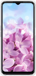 Силикон с усиленными углами чехол Сирень для Realme C35 - 527sp-4235 изображение 