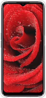 Силикон с усиленными углами чехол Красная роза для Realme C35 - 529sp-4235 изображение 