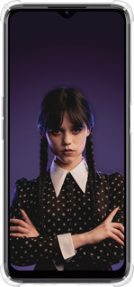 Силикон с усиленными углами чехол Wednesday v3 для Realme C35 - 5517sp-4235 изображение 