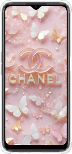 Силикон с усиленными углами чехол Шанель для Realme C35 - 6366sp-4235 изображение 