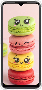 Силикон с усиленными углами чехол Печенье для Realme C35 - 6693sp-4235 изображение 