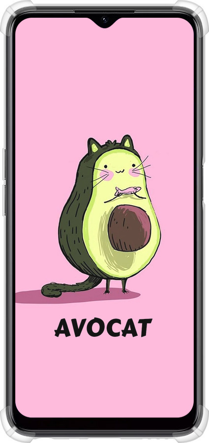 Силикон с усиленными углами чехол Avocat для Realme C35 - 4270sp-4235 изображение 