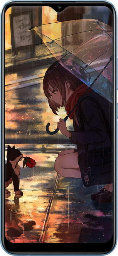 TPU чехол Anime для Realme Narzo 50A - 6609b-2514 изображение 