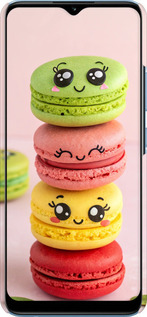 3D пластиковый матовый чехол Печенье для Realme Narzo 50A - 6693m-2514 изображение 