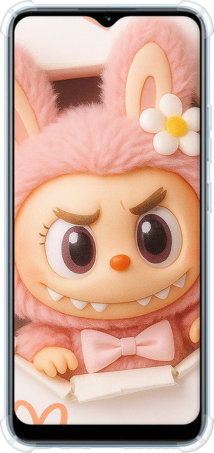 Силикон с усиленными углами чехол Лабубу 2 для Realme Narzo 50A - 6710sp-2514 изображение 