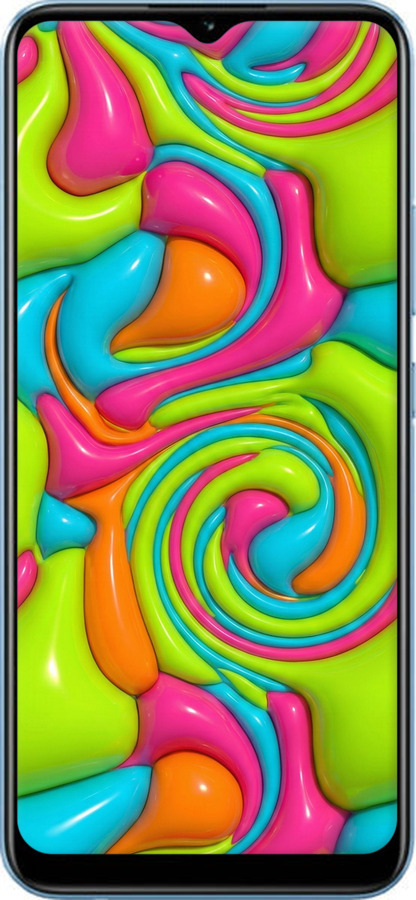 Силиконовый чехол Y2K Jelly Dream для Realme Narzo 50A - 6780u-2514 изображение 