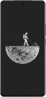 Силиконовый чехол Moon in dark для Realme Neo7 - 4176u-3946 изображение 