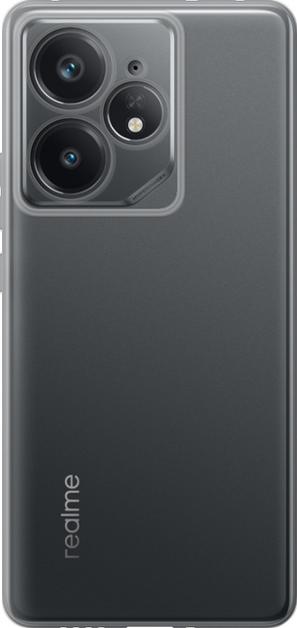Силиконовый чехол Прозрачный для Realme Neo7 - 5636u-3946 изображение 