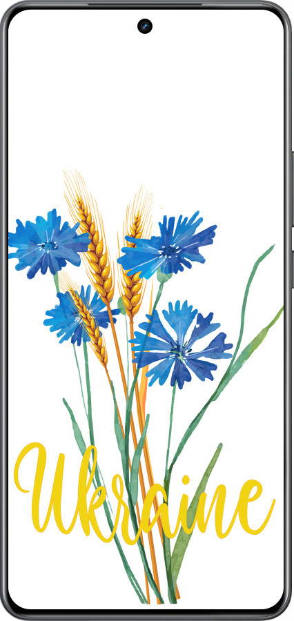 Силиконовый чехол Ukraine v2 для Realme Neo7 - 5445u-3946 изображение 