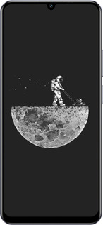 TPU чехол Moon in dark для Realme Narzo N61 - 4176b-3974 изображение 