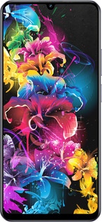 TPU чехол Абстрактні квіти для Realme Narzo N61 - 511b-3974 изображение 