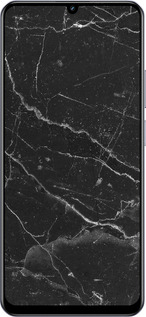 TPU чехол Чорний мармур v2 для Realme Narzo N61 - 5568b-3974 изображение 