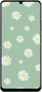 TPU чехол Ромашки v4 для Realme Narzo N61 - 5603b-3974 изображение 