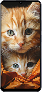 TPU чехол Котики 2 для Realme Narzo N61 - 5664b-3974 изображение 