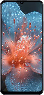 TPU чехол Роса на цветке для Realme Narzo N61 - 6039b-3974 изображение 