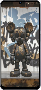 TPU чехол Bronze kaws v2 для Realme Narzo N61 - 6098b-3974 изображение 
