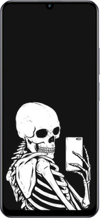TPU чехол Скелет делает Selfie для Realme Narzo N61 - 6535b-3974 изображение 